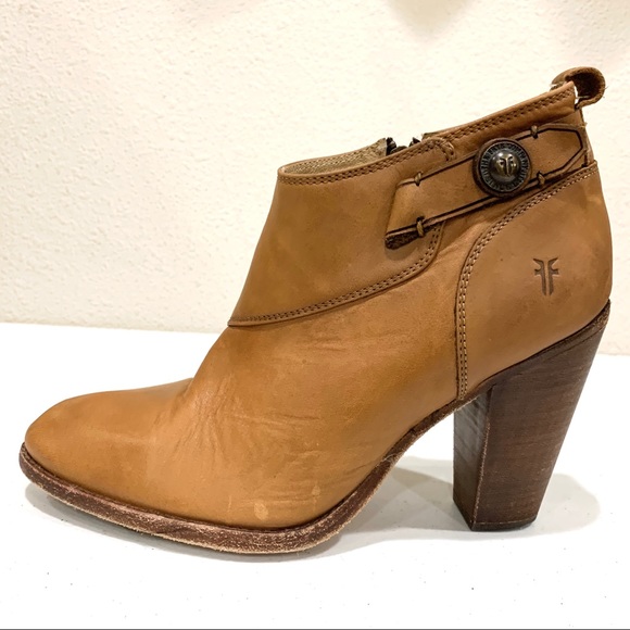 FRYE Tan Ankle Boots - Picture 7 of 16